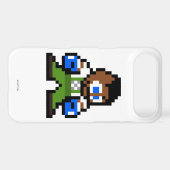 8-Bit Dudley Case-Mate iPhone Case (Back (Horizontal))