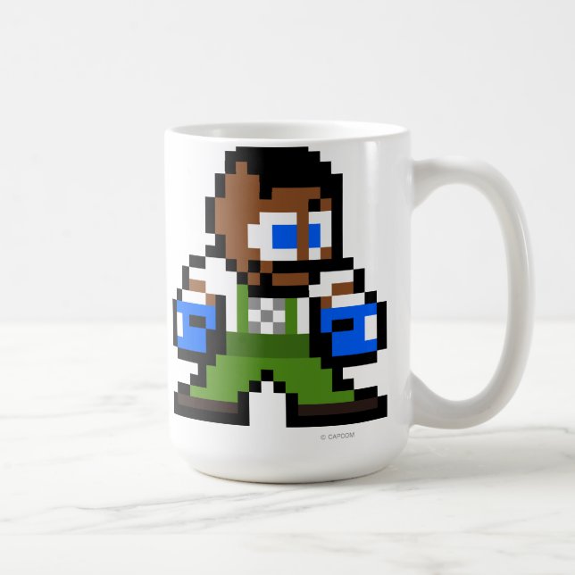 8-Bit Dudley Coffee Mug (Right)
