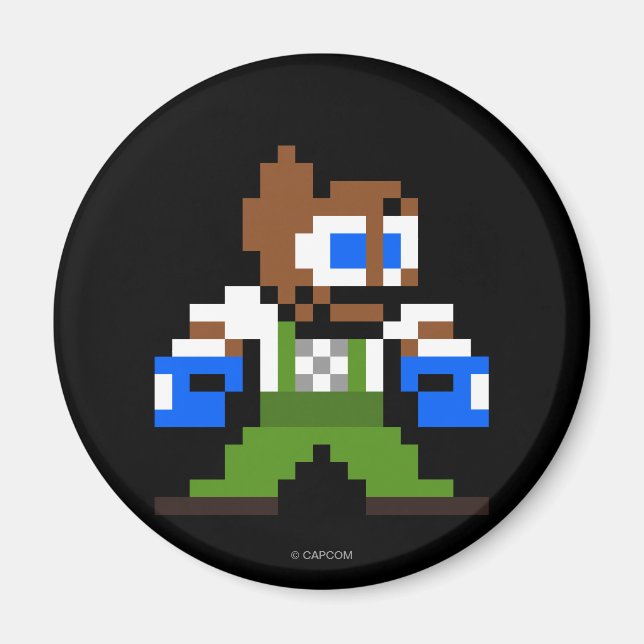 8-Bit Dudley Magnet (Front)