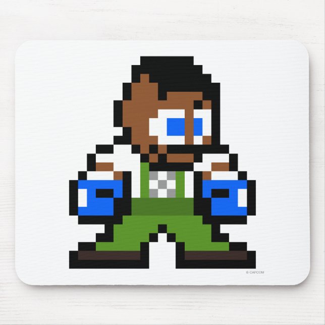 8-Bit Dudley Mouse Pad (Front)