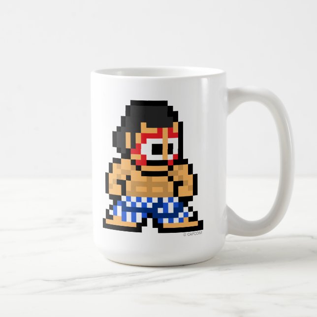 8-Bit E. Honda Coffee Mug (Right)