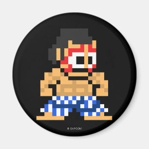 8-Bit E. Honda Magnet