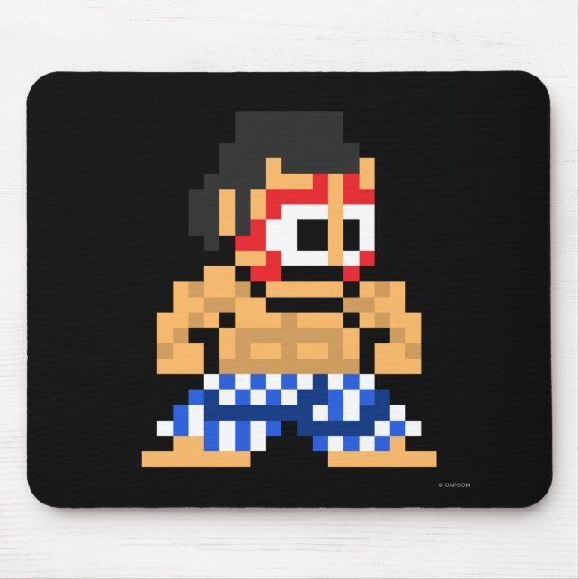 8-Bit E. Honda Mouse Pad (Front)