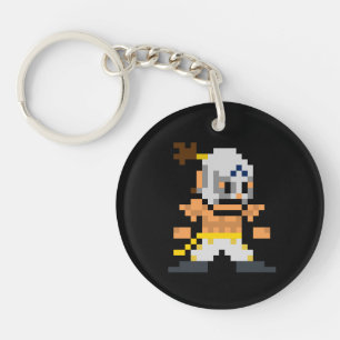 8-Bit El Fuerte Keychain