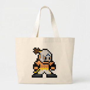 8-Bit El Fuerte Large Tote Bag