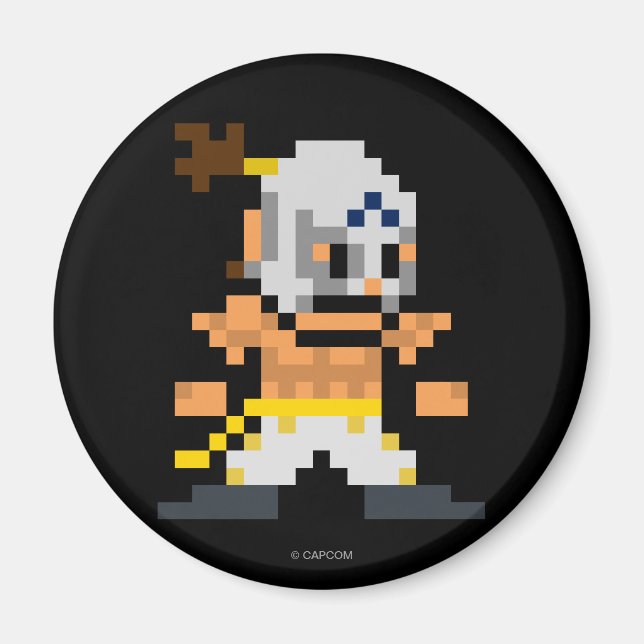 8-Bit El Fuerte Magnet (Front)