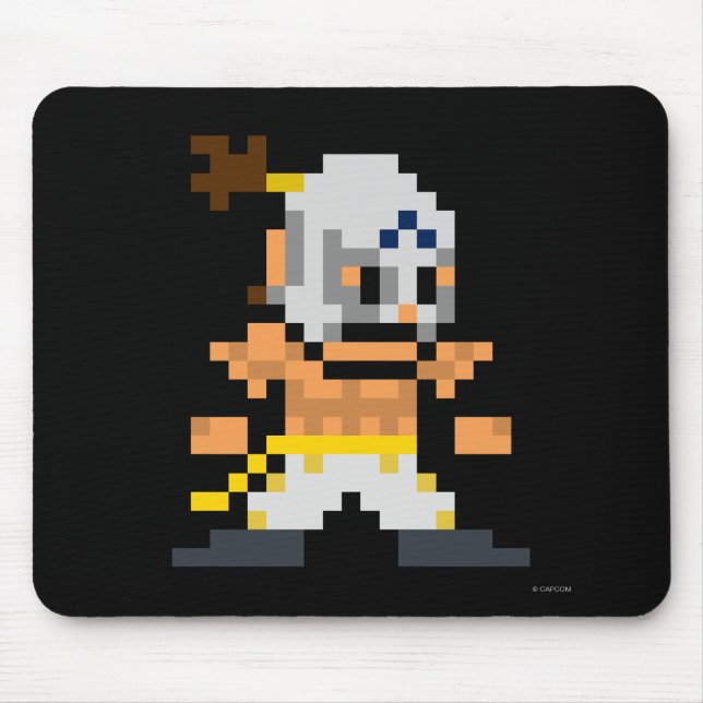 8-Bit El Fuerte Mouse Pad (Front)