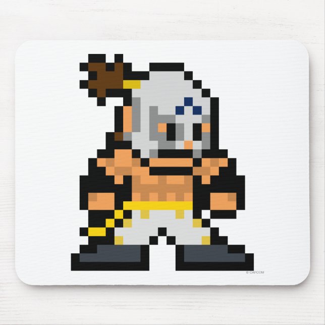 8-Bit El Fuerte Mouse Pad (Front)