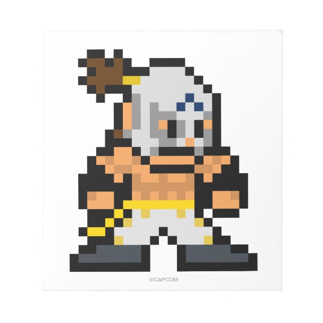 8-Bit El Fuerte Notepad (Front)