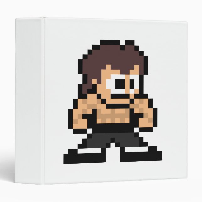 8-Bit Fei Long Binder (Front/Spine)