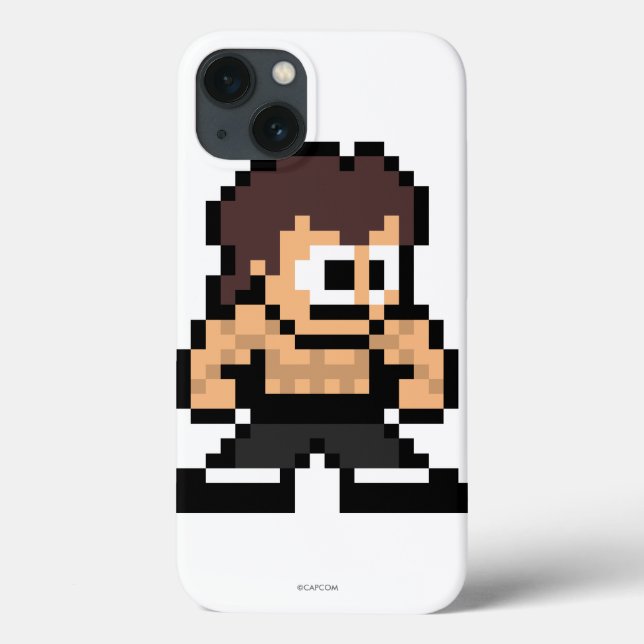 8-Bit Fei Long Case-Mate iPhone Case (Back)