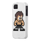 8-Bit Fei Long Case-Mate iPhone Case (Back Left)