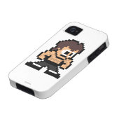 8-Bit Fei Long Case-Mate iPhone Case (Bottom)