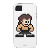 8-Bit Fei Long Case-Mate iPhone Case (Back)