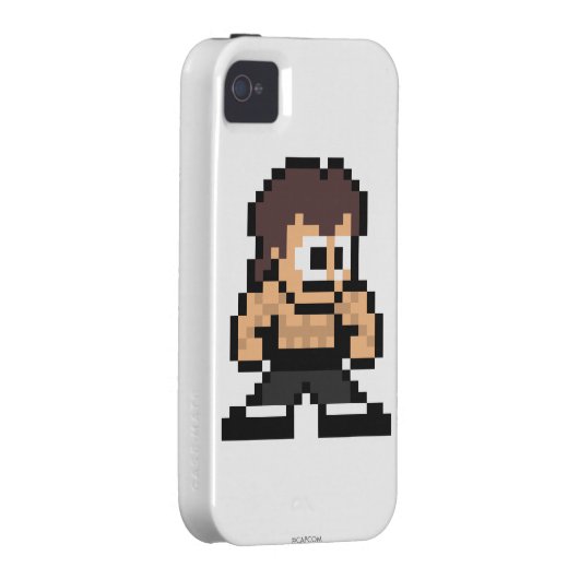 8-Bit Fei Long Case-Mate iPhone Case (Back/Right)