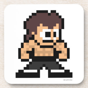 8-Bit Fei Long Drink Coaster