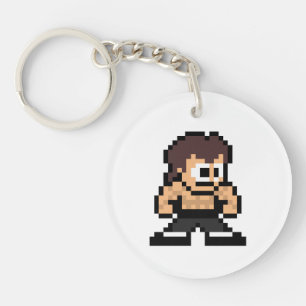 8-Bit Fei Long Keychain