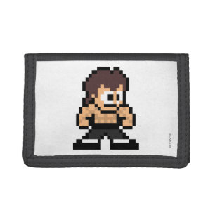 8-Bit Fei Long Tri-fold Wallet