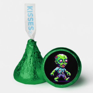 8-bit funny zombie Halloween Hershey®'s Kisses®