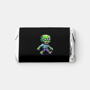 8-bit funny zombie Halloween  Hershey's Miniatures
