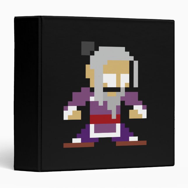 8-Bit Gen 3 Ring Binder (Front/Spine)