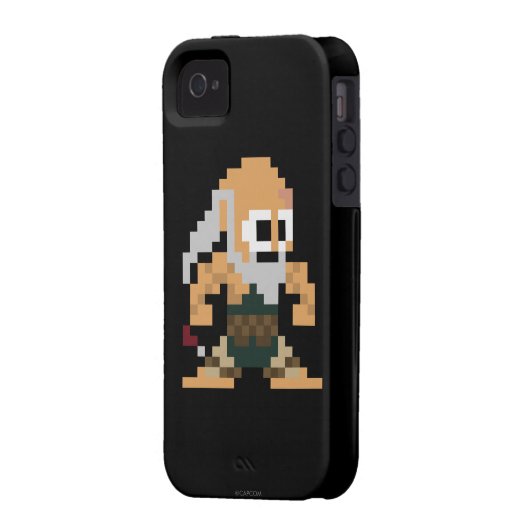 8-Bit Gouken Case-Mate iPhone Case (Back Left)