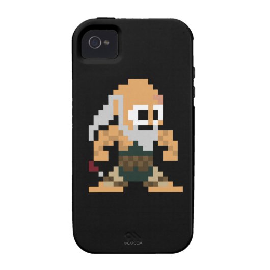 8-Bit Gouken Case-Mate iPhone Case (Back)