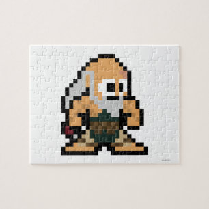 8-Bit Gouken Jigsaw Puzzle