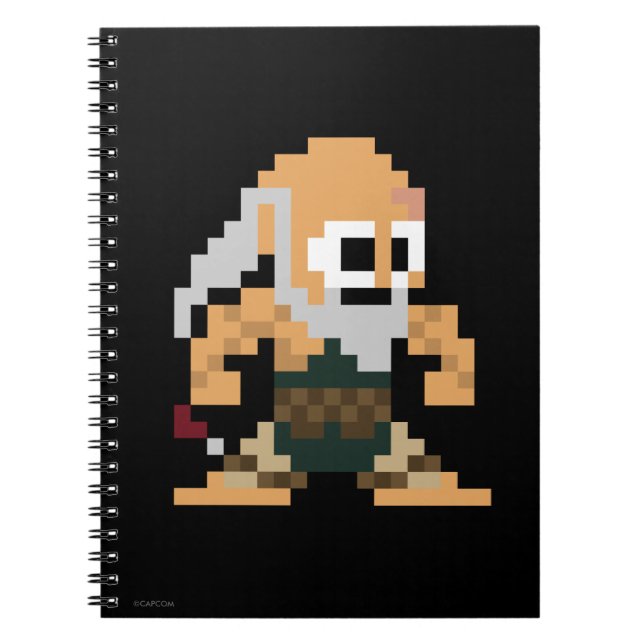 8-Bit Gouken Notebook (Front)
