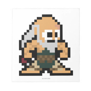 8-Bit Gouken Notepad