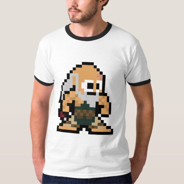 8-Bit Gouken T-Shirt (Front)