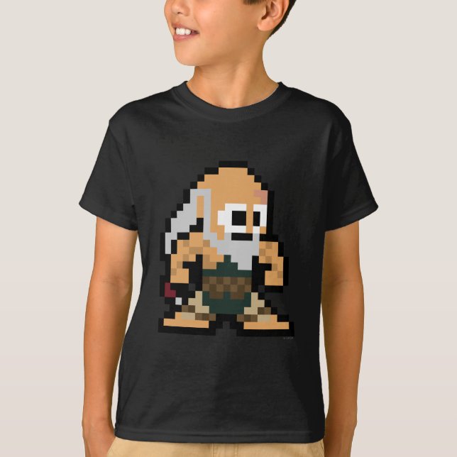 8-Bit Gouken T-Shirt (Front)