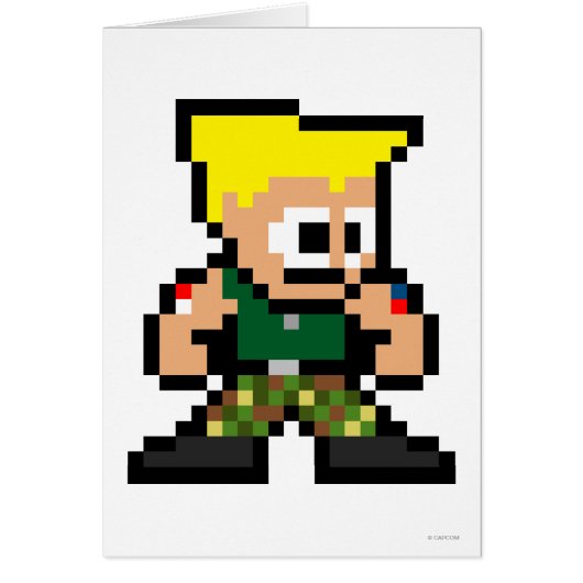 8-Bit Guile Cards (Front)