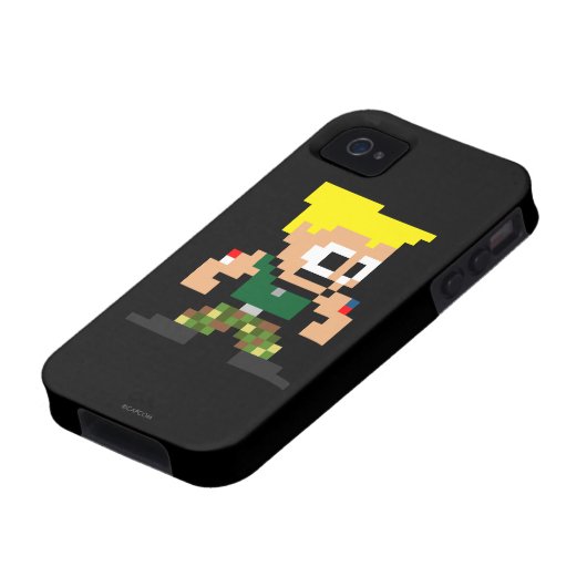 8-Bit Guile Case-Mate iPhone Case (Bottom)