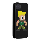 8-Bit Guile Case-Mate iPhone Case (Back/Right)