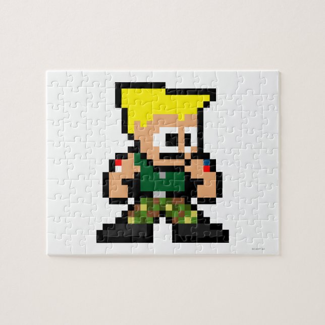 8-Bit Guile Jigsaw Puzzle (Horizontal)