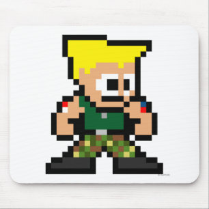8-Bit Guile Mouse Pad