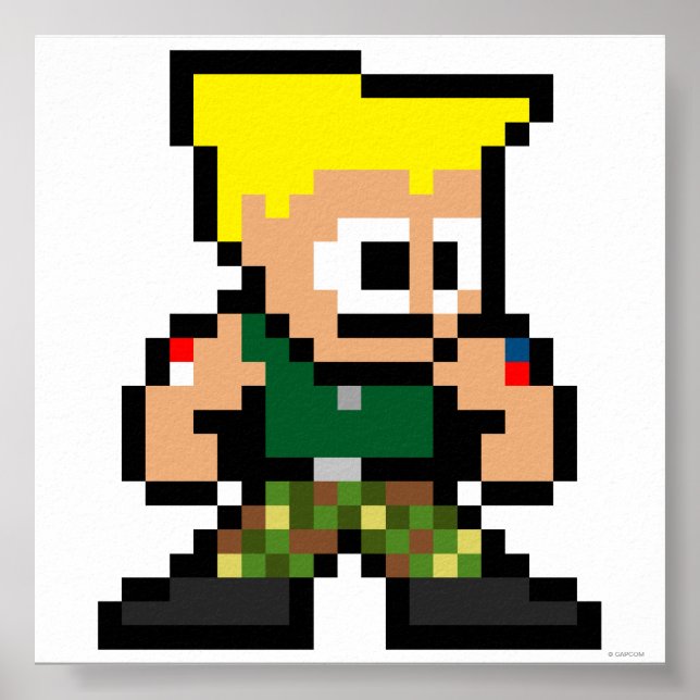 8-Bit Guile Poster (Front)