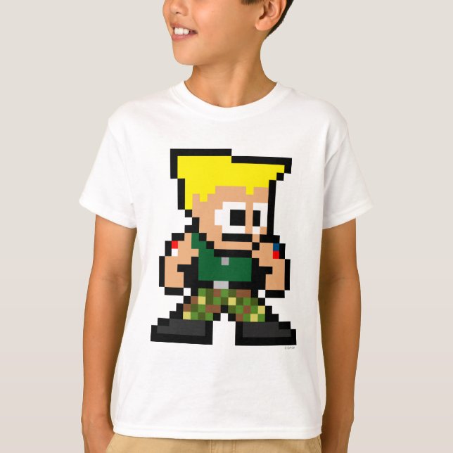 8-Bit Guile T-Shirt (Front)