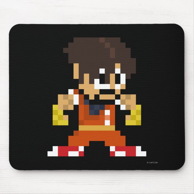8-Bit Guy Mouse Pad (Front)