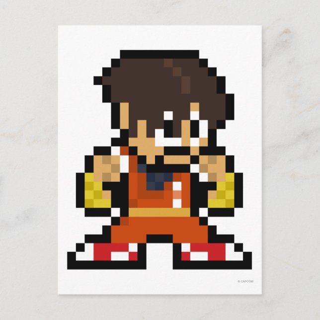 8-Bit Guy Postcard (Front)