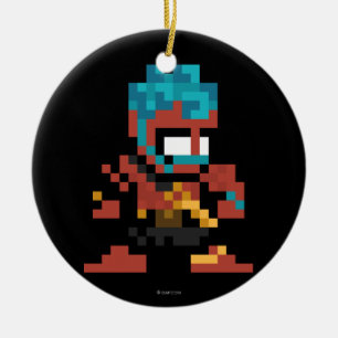 8-Bit Hakan Ceramic Ornament