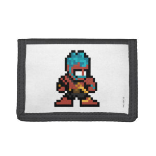 8-Bit Hakan Tri-fold Wallet
