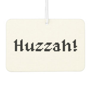 8 Bit Huzzah! Air Freshener