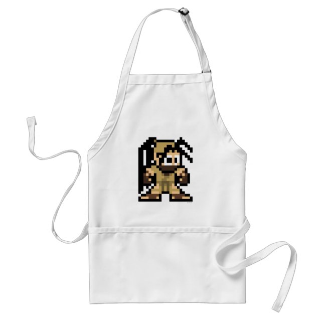 8-Bit Ibuki Adult Apron (Front)