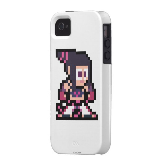 8-Bit Juri Case-Mate iPhone Case (Back Left)