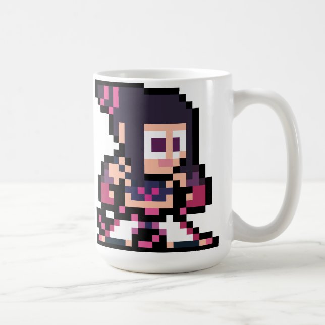 8-Bit Juri Coffee Mug (Right)