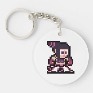 8-Bit Juri Keychain