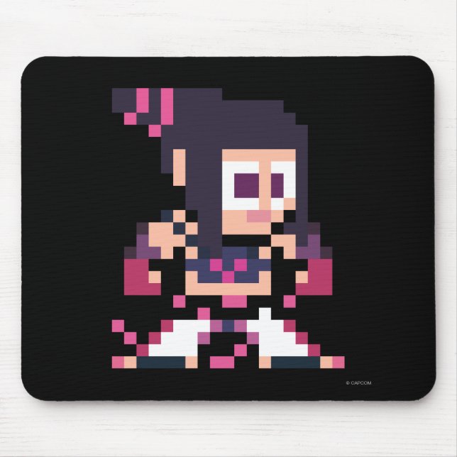 8-Bit Juri Mouse Pad (Front)