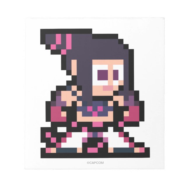 8-Bit Juri Notepad (Front)